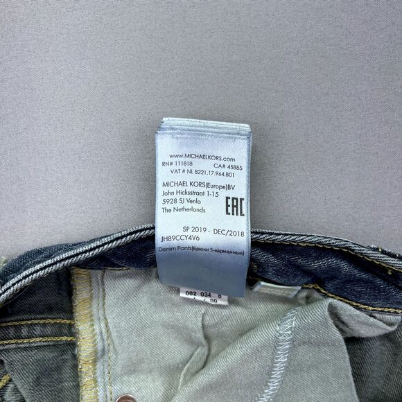 Michael Kors Skinny Dark Jeans RN#111818 Size 30 Medium Wash - Picture 10 of 16